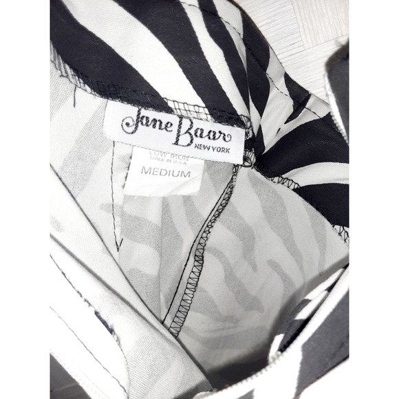 Jane Baar Zebra Print Zip-Back Mini Skirt - Picture 8 of 16